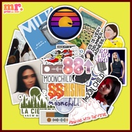 NIKI ZEFANYA STICKERS 88RISING BACKBURNER WATERPROOF STICKERS