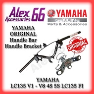 YAMAHA LC135 V1 to V8 4S 5S LC135 FI 100% ORIGINAL HLY HANDLE BAR HANDLE BRACKET STEERING STEEL BESI