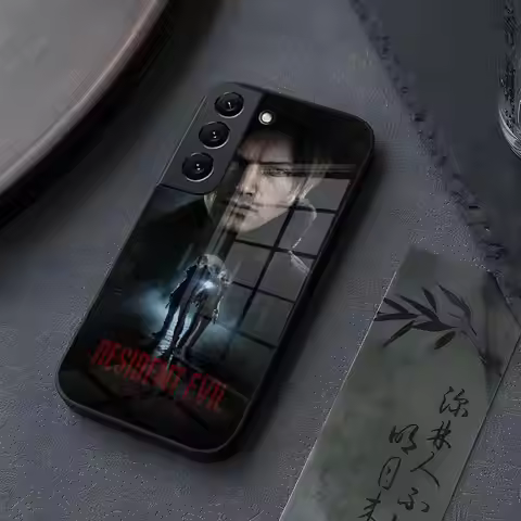 New Game Resident Evil Requiem Phone Case Glass For Samsung S23 S26 S25 S24 Ultra Fe Plus A16 A17 A3
