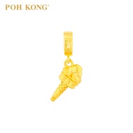 POH KONG 916/22K Yellow Gold Anggun Ice Cream Pendant
