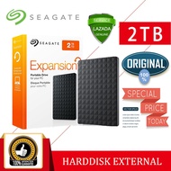 Ready Stock Seagate External Hard Disk 2TB/1TB USB 3.0 2.5" HDD ฮาร์ดดิสก์พกพา เอ็กซ์เทอร์นัลฮาร์ดดิสก์ การประกันคุณภาพ รับประกัน 3 ปี
