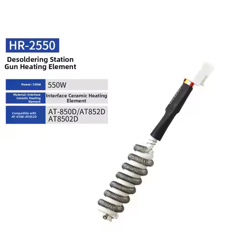 1pc AT-850D AT852D AT8502D Heating Element HR-2550 Hot Air Gas Heating Wire Heated Core Mobile Phone