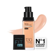 MAYBELLINE Fit Me Matte+Poreless Liquid Foundation 130 Buff Beige SPF (Pump) 30ml