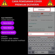 D'COVERIN cover mobil premium TAHAN HUJAN waterproof 99% bahan OUTDOOR dijamin pas dengan mobil. Cov
