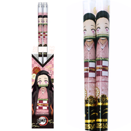 鬼滅之刃 竈門禰豆子 透明筷子 21cm (粉)