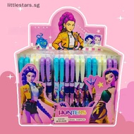 [LIT-t] Kpop Demon Hunters Heat Erasable Pens Kawaii Rumi Mira Zoey Pen Marking Pens Student School 