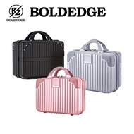 BE 14-Inch Mini Luggage Hand Carry Suitcase Cosmetic Bag Portable Make Up Bag