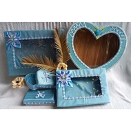 Best PRODUCT DELIVERY BOX, BEAUTIFUL PARCEL BOX, delivery box/light blue jewelry box containing 5