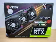 全新電競顯示卡 MSI GeForce RTX 3090 GAMING X TRIO 24G