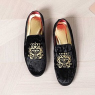 Italiano Loafers Business Suit Formal Oxford For Men Office Lofers Casuales Wedding Dress Sli