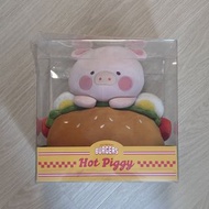 Lulu the Pig Burgers lulu豬熱狗豬毛絨玩具公仔