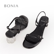 Bonia Black Victoria Sandals | Kasut Sandal