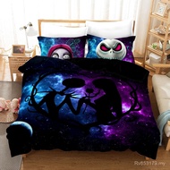 Sanded Digital Quilt Cover 3D Night Cross-Border Printing DIY Foreign Trade Two-Piece Set Three-Piec