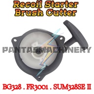 (328 STARTER) Recoil Starter Mesin Rumput BG328 (3s)FR3001Brush Cutter