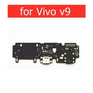 for vivo V9 USB Charger Connector Flex Cable Microphone USB Charging Dock PCB Board Flex Cable for vivo V9 Charger port