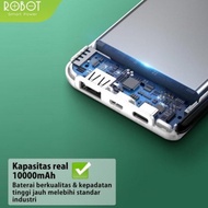 Robot Powerbank Rt-180 10000Mah 100%Original #Gratisongkir