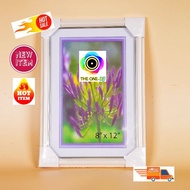 *SHIP TODAY*Photo Frame 8x12(8RW saiz) Pearl White berkualiti
