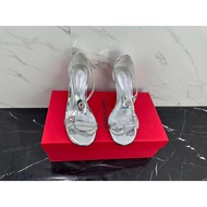 Ladies Spring Summer Round Toe High Heel Sandals Elegant Catwalk Style