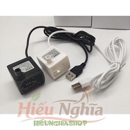 Aquarium Pump uses USB power source DC 5vol to 6Vol, 3W capacity, pumps max 130L/H