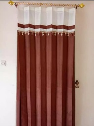 GORDEN/HORDENG PONI RUMBAI RUANG TAMU PINTU JENDELA 100X200