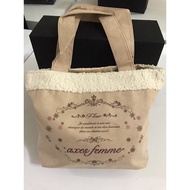 Ready stock: Japan magazine appendix Axes Femme lunch bag