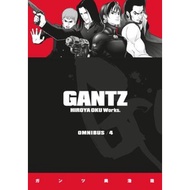 Gantz Omnibus Volume 4 by Hiroya Oku (paperback)