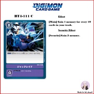 Digimon Card Game BT4-111 C Jack Raid
