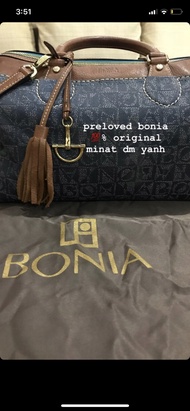 dijual preloved tas bonia authentic