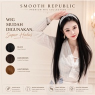 Wig long straightBANDO - wig long straightBANDO 65cm - Headband Wig 471-7 Beautiful Korean StyleWani