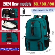 50L/80L Travel Bag  Large Capacity Outdoor Mountaineering Luggage Bag