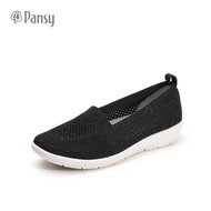 2021 spring pansy Japanese single shoes womens shoes flying woven breathable flat bottomed walking shoes middle-aged and elderly mothers shoes soft soled shoes4030