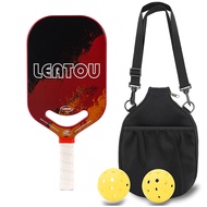 Pickle Racket, High-Quality Carbon Fiber Material, Hot-Pressed One-Piece Molding, Professional Compe