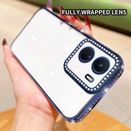 Vivo Y35 Y56 IQOOZ7I V2230EA T2X  V2253 Y53T V2230A 5G Y16 4G  V2204 V2214 Light Luxury Crystal Clea