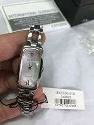 Citizen 日製藍寶石玻璃光動能手錶ex1100-51d