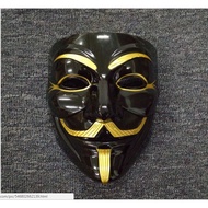 BLACK HACKER COSTUME MASK-H112