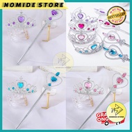 Korean Headband for Girls, Princess Crown Model with Stick, Best Imported Quality Hair Accessories A