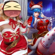 Mobile Legends Christmas Eudora Cosplay Costume