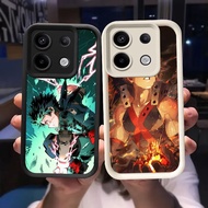 O-70 My Hero Academia Casing for Infinix Tecno Smart 9 POP Spark 7 GT 30 20 Pro Black and White