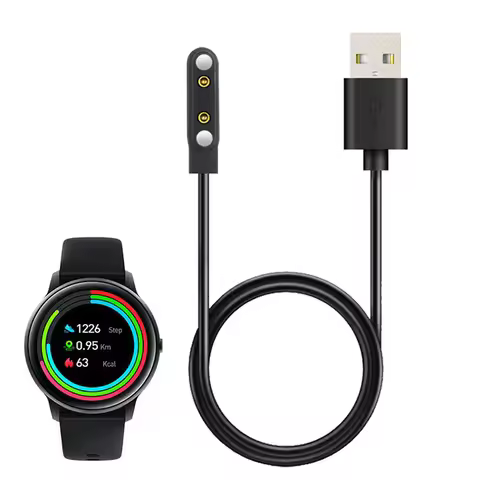Smartwatch Dock Charger Adapter USB Charging Cable for Xiaomi Youpin Imilab W12/KW66 YAMAY SW022 Sma