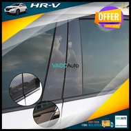 Honda HR-V Door Pillar Dark (PC) Piano Black Carbon Fiber Design HRV / VEZEL 2015 - 2022 Car Accessories Vacc Auto