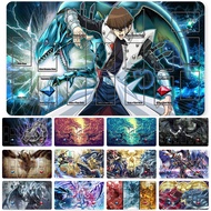 HOT OCG Playmat Blue-eyes Ultimate Dragon Dark Magician Duel Monsters Playmats Compatible for YuGiOh TCG