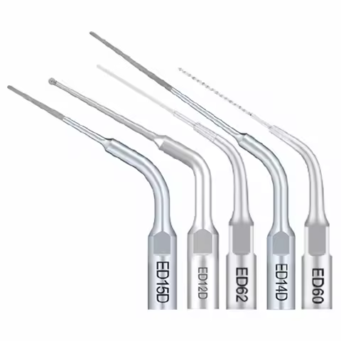 For REFINE SATELEC MECTRON DTE Dental Ultrasonic Scaler implant Tips Scaling Handpiece tip ED12D ED1