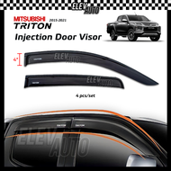 Mitsubishi Triton L200 2015 - 2022 Premium Injection Door Visor Sun Window Accessories 2016 2017 201