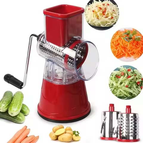 New Fruit & Vegetable Tools Vegetable Chopper Shredders Blender Cheese Grinder Multifunctional Rotar