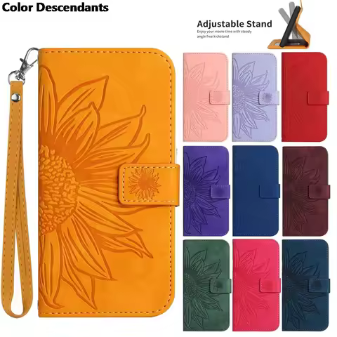 Wallet Phone Book Case for OPPO Realme 12 Pro Plus 10 8 11 9i 8i 7i 9 Pro 7 6 5 Narzo 30 Cases 3D Su