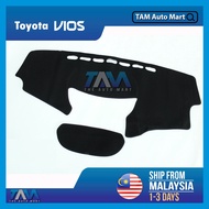 Toyota Vios Dashboard Carpet Dash Mat Dashboard Cover DashMat Carpet For Vios NCP93 (2007-2012) TAM 
