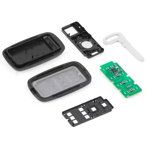 KEYECU 433mhz 4A Chip Keyless Go Smart Key 2/3/4 Button for Toyota Raize Rocky P/N: 89994-BZ041, 899