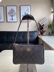 กระเป๋าสะพายข้างผู้หญิง รุ่น Classic Printed Small Mahjong Bag สีกากี 58321 ขนาด: 22 * 13 * 8 ซม