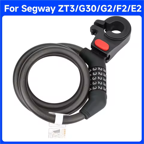 Original 5 Digit Code KickScooter Password Lock For Segway ZT3 G30 G2 G30 F2 E2 Electric Scooter Acc
