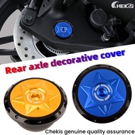 Chekis modified rear wheel axle anti-rust protection cover rear wheel decorative nut accessories for